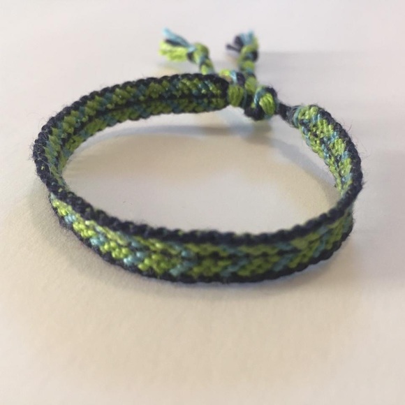 Bordered Stripes Bracelet - Picture 1 of 4